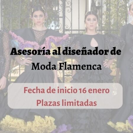 Asesoría al diseñador de moda flamenca