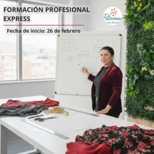 Formación Profesional EXPRESS en Patronaje de Moda Flamenca